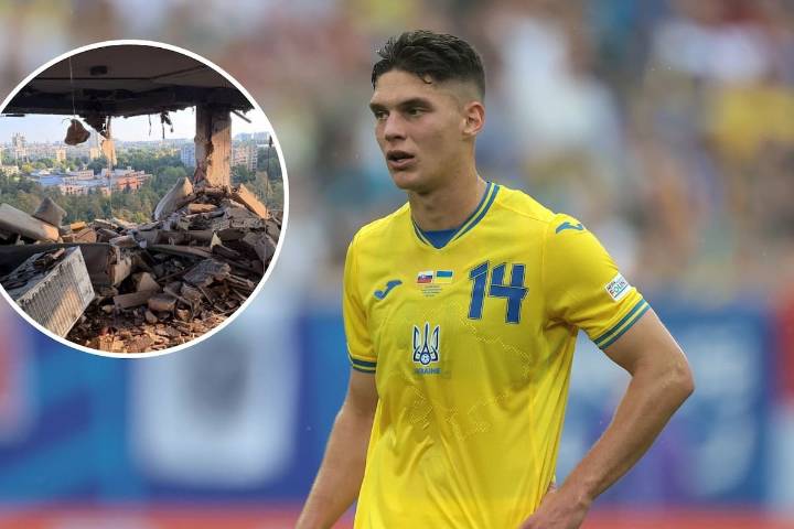 FOTOS. Misiles rusos destruyen casa de un jugador de la selección de Ucrania: “Mi esposa y mi hija estaban allí”