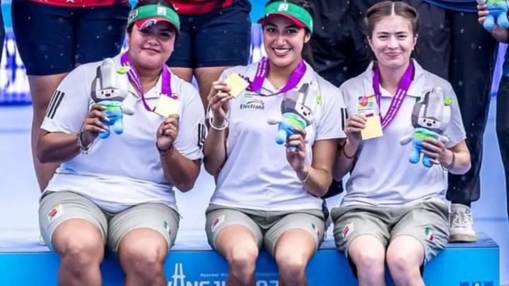 Arqueras mexicanas conquistan el oro en Corea del Sur