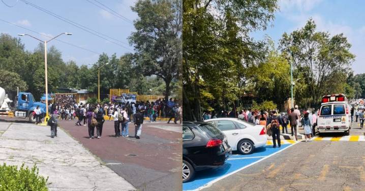 ¿Se lanzó del edificio tras atacar a profesor? Desalojan CCH Sur por accidente con alumno; esto se sabe