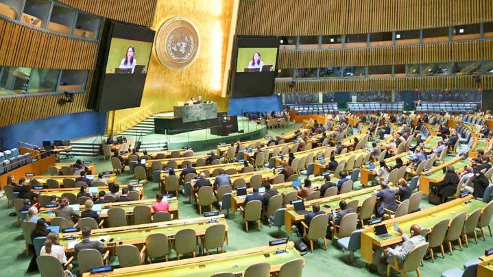 La Asamblea General de la ONU apoya un futuro Estado palestino