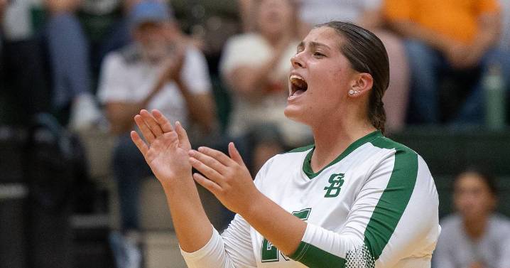 Photos: St. Bede vs. Woodland volleyball