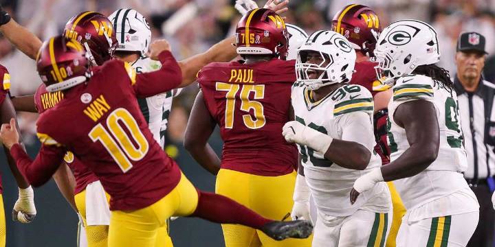 Commanders kicker Matt Gay takes responsibility for TNF loss after brutal night