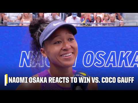 Naomi Osaka praises Coco Gauff & expresses how special her Round 4 win is 👏