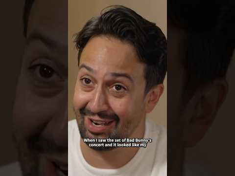 Lin-Manuel Miranda Talks Bad Bunny Concert Set