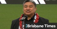 All Blacks star in tears as father sings