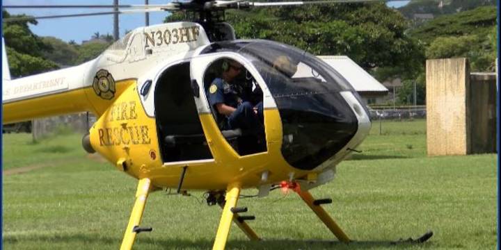 Hikers airlifted off the Puu Manamana trail