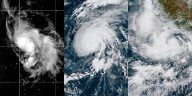 Tropical Storm Humberto forms in the Atlantic as Hurricane Gabrielle takes aim at the Azores