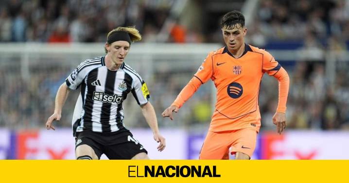 La estrella del Newcastle se rinde ante el Barça: "Son los mejores a los que me he enfrentado"