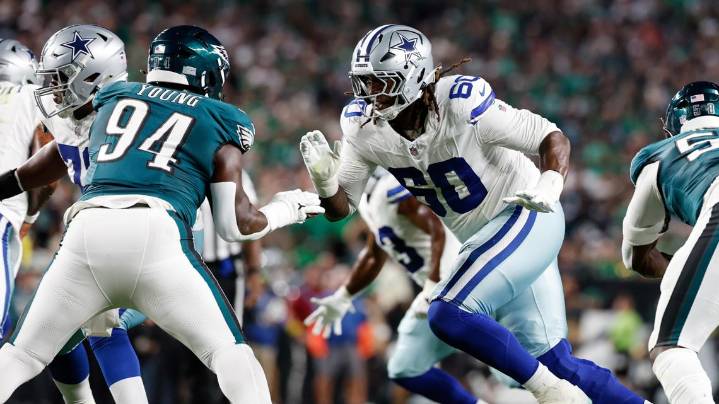 Cowboys' Guyton's hit on Eagles' Hunt goes viral in season opener