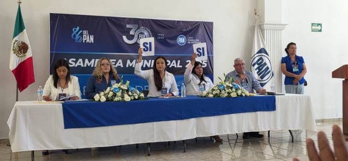 Reafirman panistas unidad en Pabellón de Arteaga