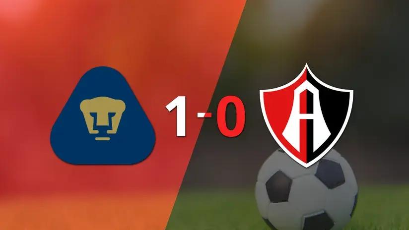 Liga MX: Pumas UNAM derrotó 1-0 a Atlas con un gol agónico de Aaron Ramsey