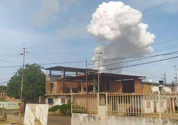 Impactante explosión en Maracaibo: Fábrica de fuegos artificiales se reduce a escombros