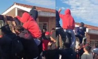 Arde Colón: una protesta de hinchas terminó con disparos, detenidos y un jugador lesionado