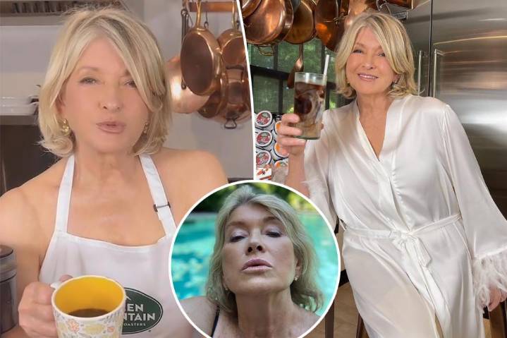 Martha Stewart says 'lots of people' slide into her DMs after viral thirst trap pics