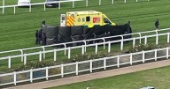 Jockey Sam James rushed to hospital as horse dies in horror incident at Ascot