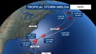 Tropical Storm Imelda latest: Storm still on track to turn away from US