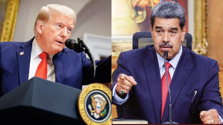 “No estamos hablando de eso”: Donald Trump sobre si Estados Unidos quiere a Maduro fuera del poder
