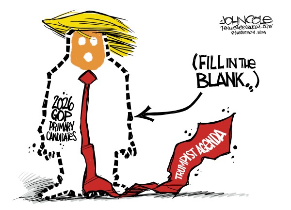 Cartoonist’s take: The Trumpiest GOP candidate