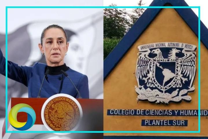 Sheinbaum pide investigar muerte de un estudiante en CCH Sur de la UNAM