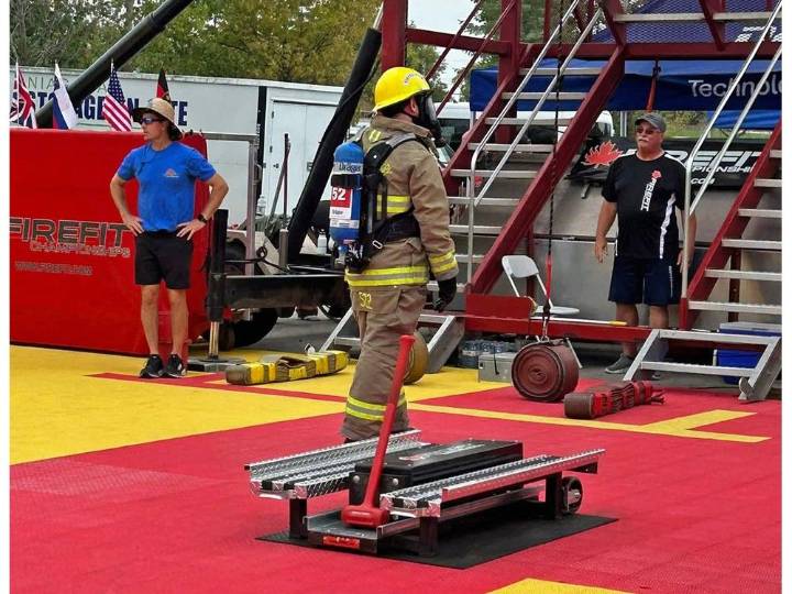 A FireFit personal best for a South Glengarry firefighter