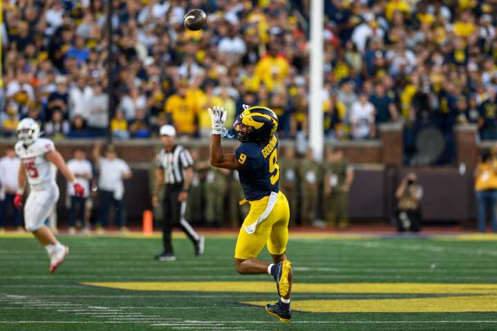 Channing Goodwin emerging as a reliable receiver after first career start