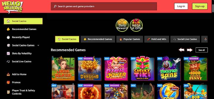 See why Hello Millions is one of the top sweepstakes casino promos for Saturday