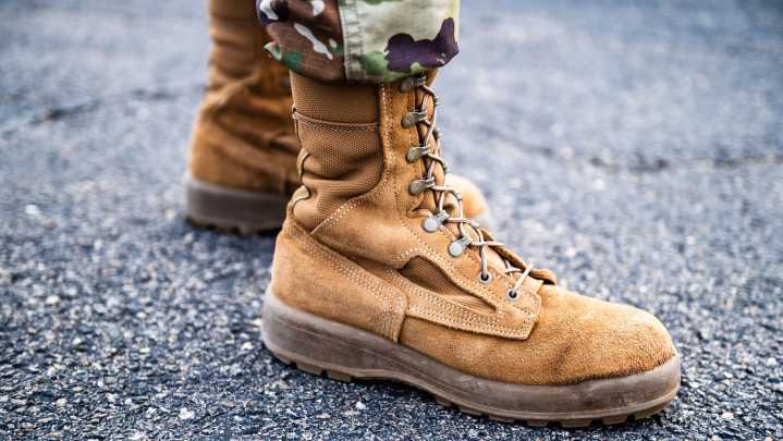Air Force walks back rules on taller combat boots