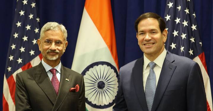 S Jaishankar Meets Marco Rubio In New York As Tariffs, H