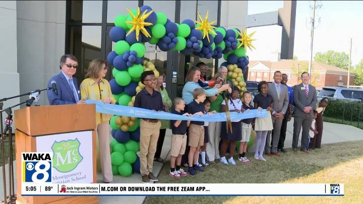 Montgomery Christian School cuts ribbon on new home