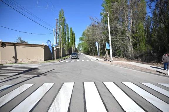 Gaido y Figueroa inauguraron la pavimentación de avenida Chivilcoy y mejoran conectividad desde Plottier