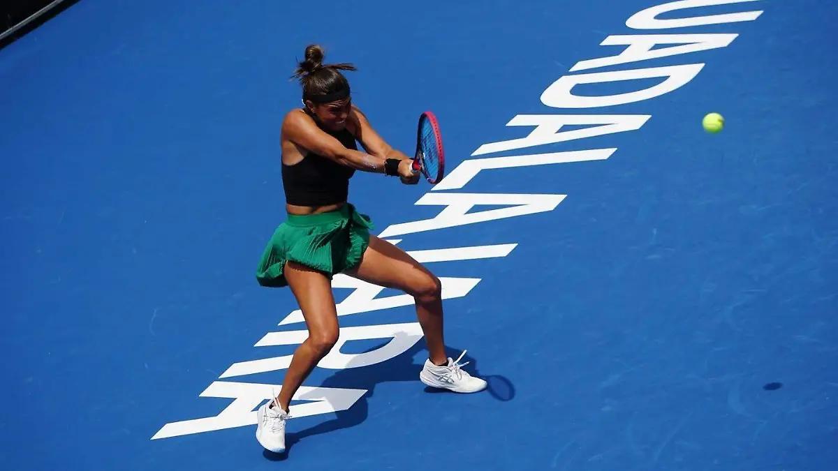 Eliminan a Ana Sofía Sánchez del WTA Guadalajara 125 Open