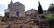 Descubren un templo romano en el yacimiento de los Santos Médicos del Gironès