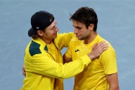 Tennis-Belgium beat Australia to reach Davis Cup Final 8 despite De Minaur fightback