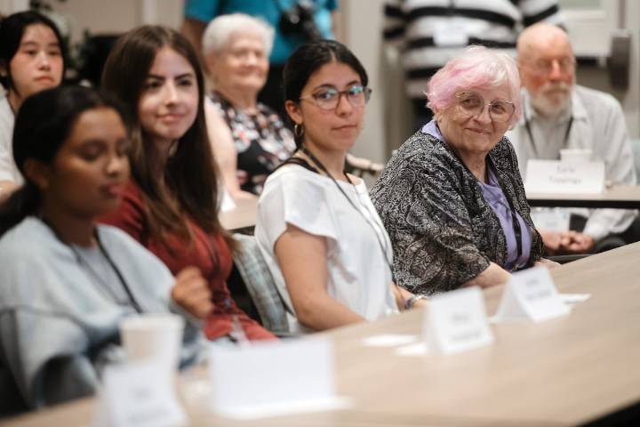 Gen Zs and older adults find common ground in this intergenerational classroom
