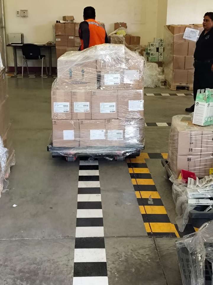 Llegan a Oaxaca 34 mil dosis para campaña de vacunación