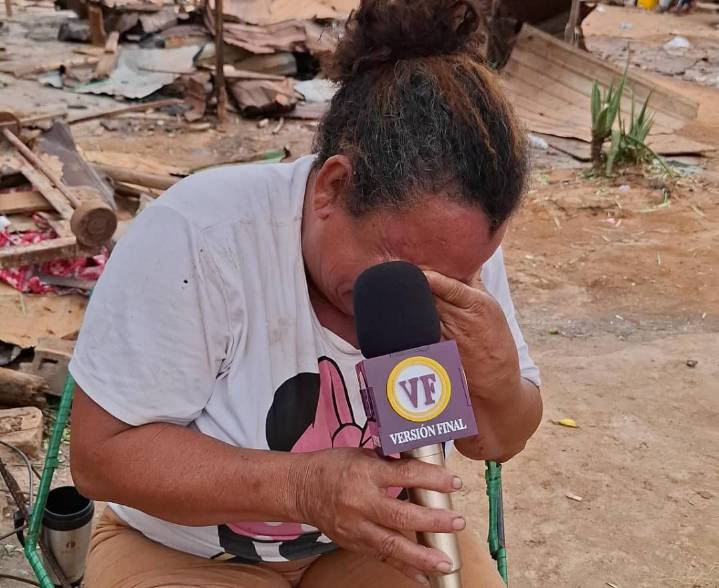 Carmen María tenía dos días con su casa construida: La explosión acabó con todo