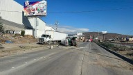 Aseguran a chofer de pipa de gas, presunto responsable de accidente en la Vía Rápida