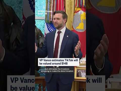 VP Vance estimates TikTok will be valued around $14B