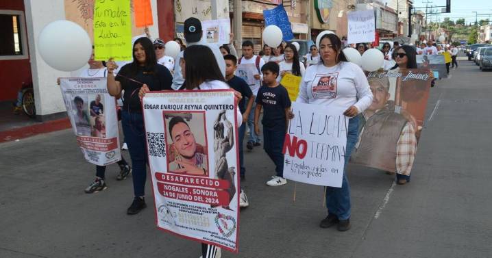 ‘We will not rest until we find them’: Nogales residents march hoping to find missing loved ones