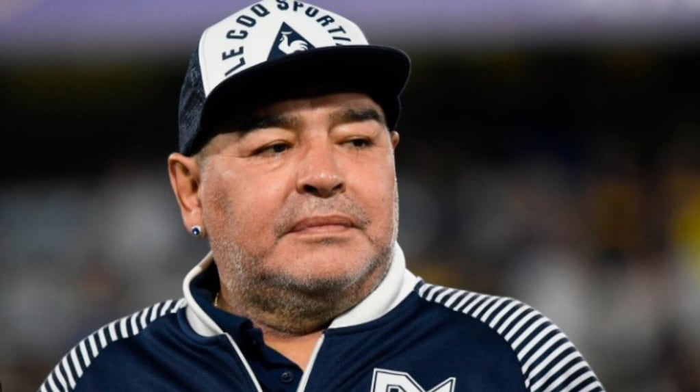 Diego Maradona en modo abuelo: la foto que Claudia Villafañe encontró de casualidad y emocionó a todos