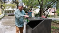 Colocan 43 contenedores de basura 'antosos' en San Pedro