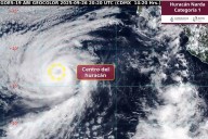 Huracán Narda mantiene oleaje en Baja California Sur