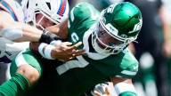 Justin Fields injury: Jets QB evaluated for concussion after hit from Joey Bosa