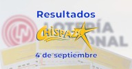 Resultados del Chispazo de hoy 4 de septiembre del 2025. Ve los números ganadores
