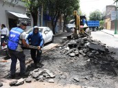 Refuerzan Plan Cero Baches en la Benito Juárez, CDMX