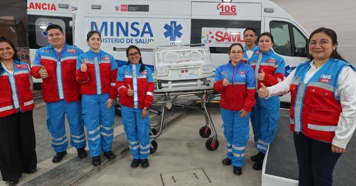 Minsa inaugura la primera base de SAMU en este distrito limeño: Beneficiará a 108 mil personas