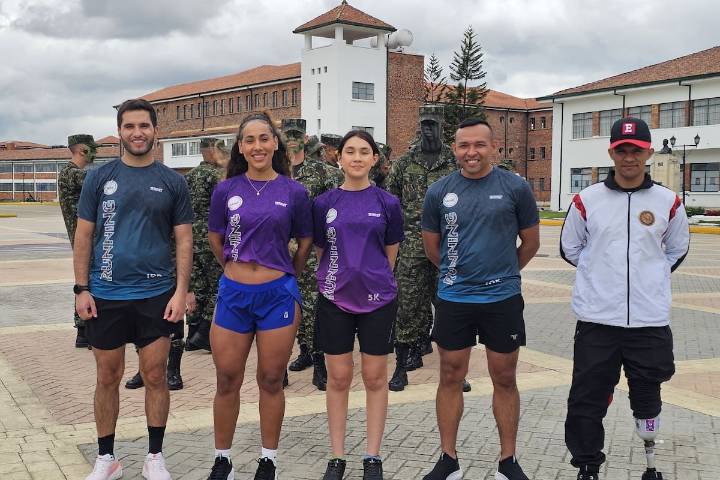 Medellín se une en carrera por los héroes heridos en combate