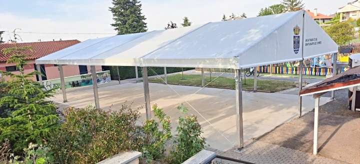 Piden datos sobre el uso de una carpa municipal en Valdelagua