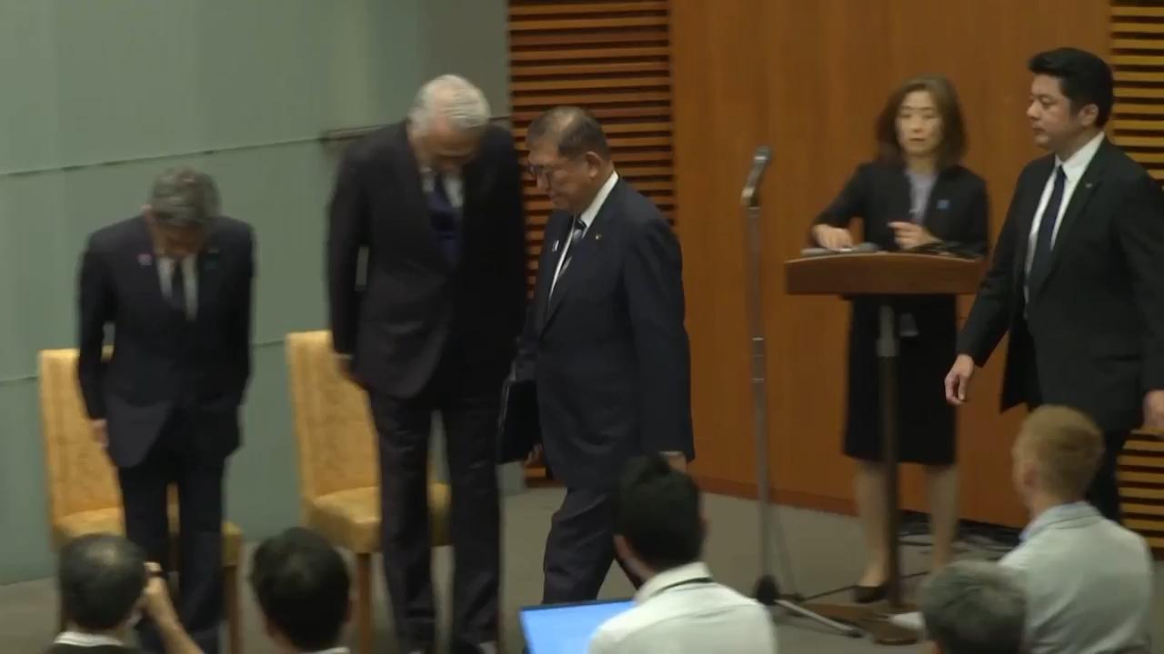 Japan's Prime Minister Shigeru Ishiba resigns