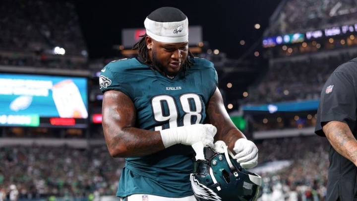 What happens next after Philadelphia Eagles star Jalen Carter spat on opponent in season